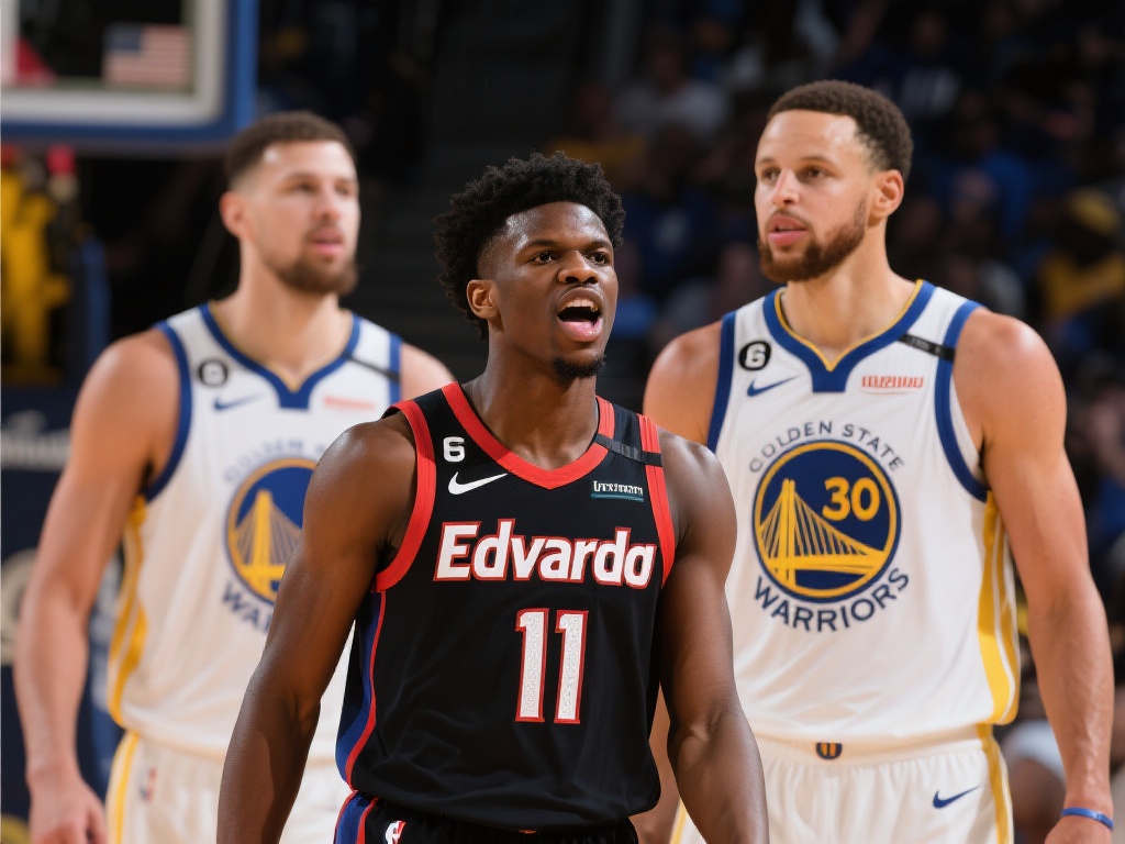 爱德华兹豪言两年前立下目标：季后赛要战勇士