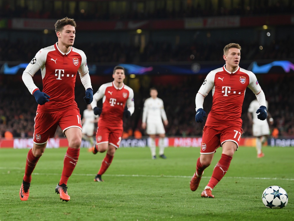 欧冠对决：拜仁与阿森纳交锋记录回顾 阿森纳盼逆袭晋级